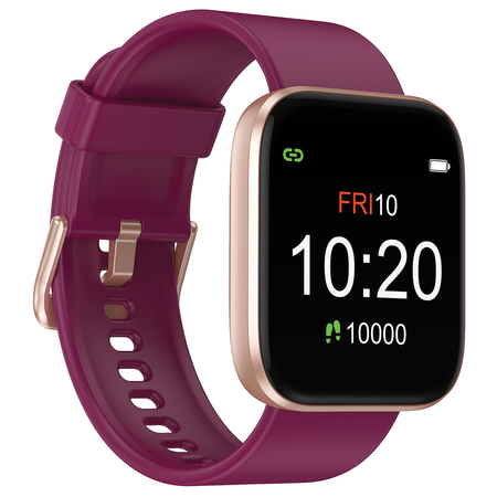 Letsfit IW1 Bluetooth Smart Watch (Purple/Gold) 843785124963